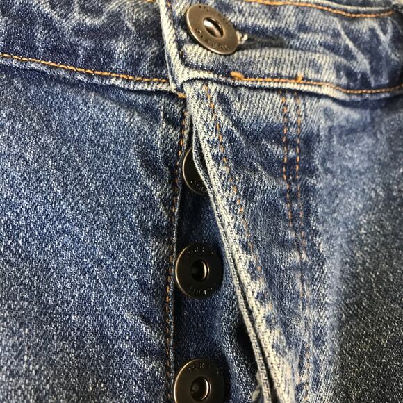 NWT Torrid High Rise Straight Leg Artisan Hem Cropped Denim Jeans Plus Size 24R - Picture 5 of 9